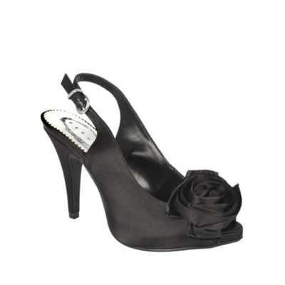 Black Dalilah slingback shoes