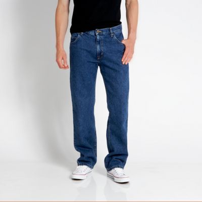 Blue dark stonewash Brooklyn regular fit jeans
