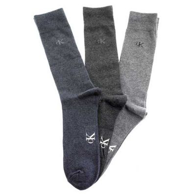 Pack Of Three Dark Socks