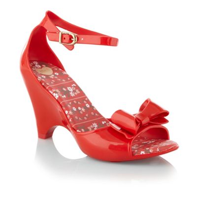 Red 'Apple Bow' Sandals