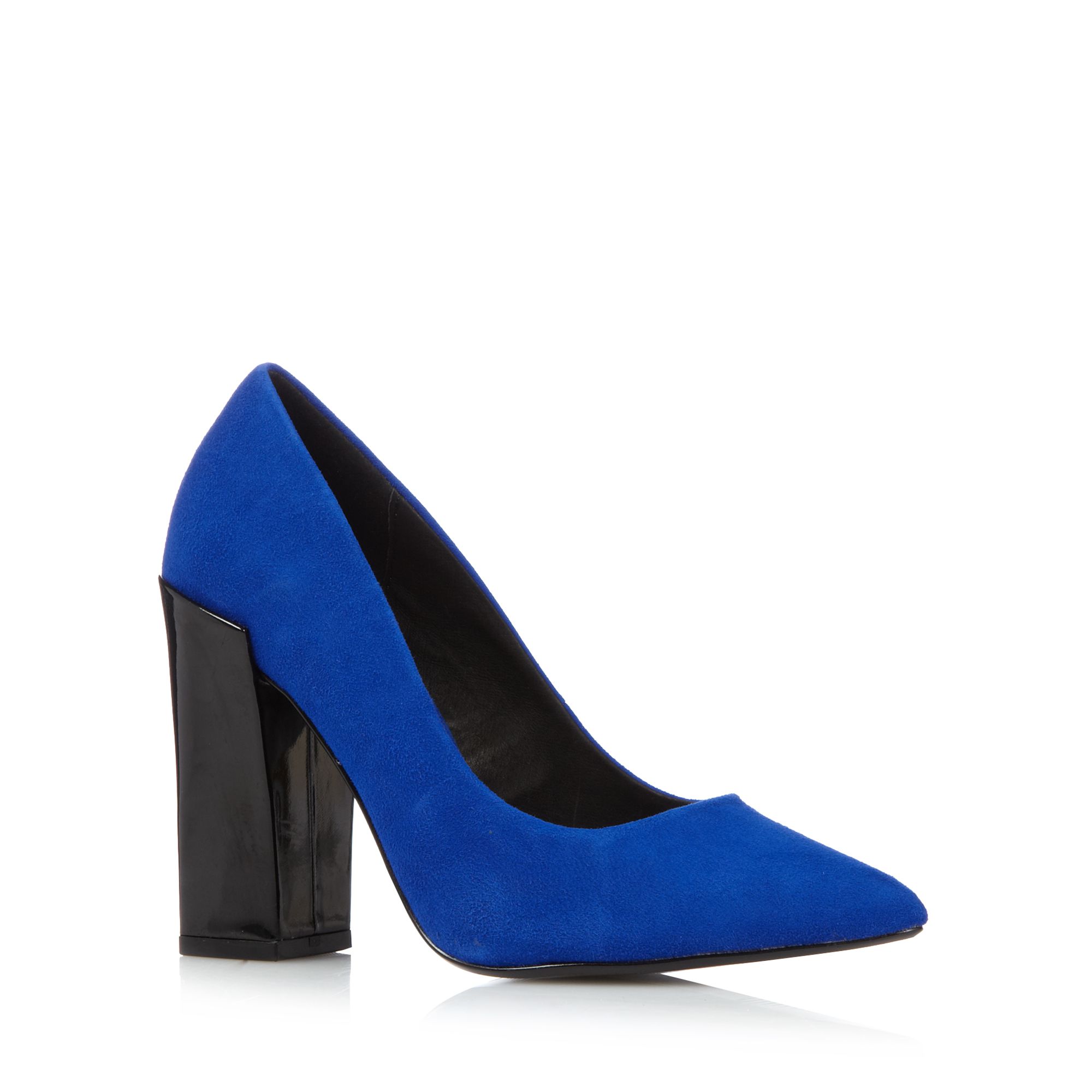 pointed suede booties