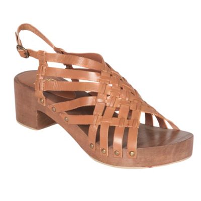 Tan Dalia sandals