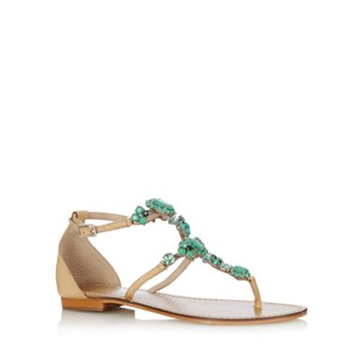 Faith Green jewelled sandals- at Debenhams