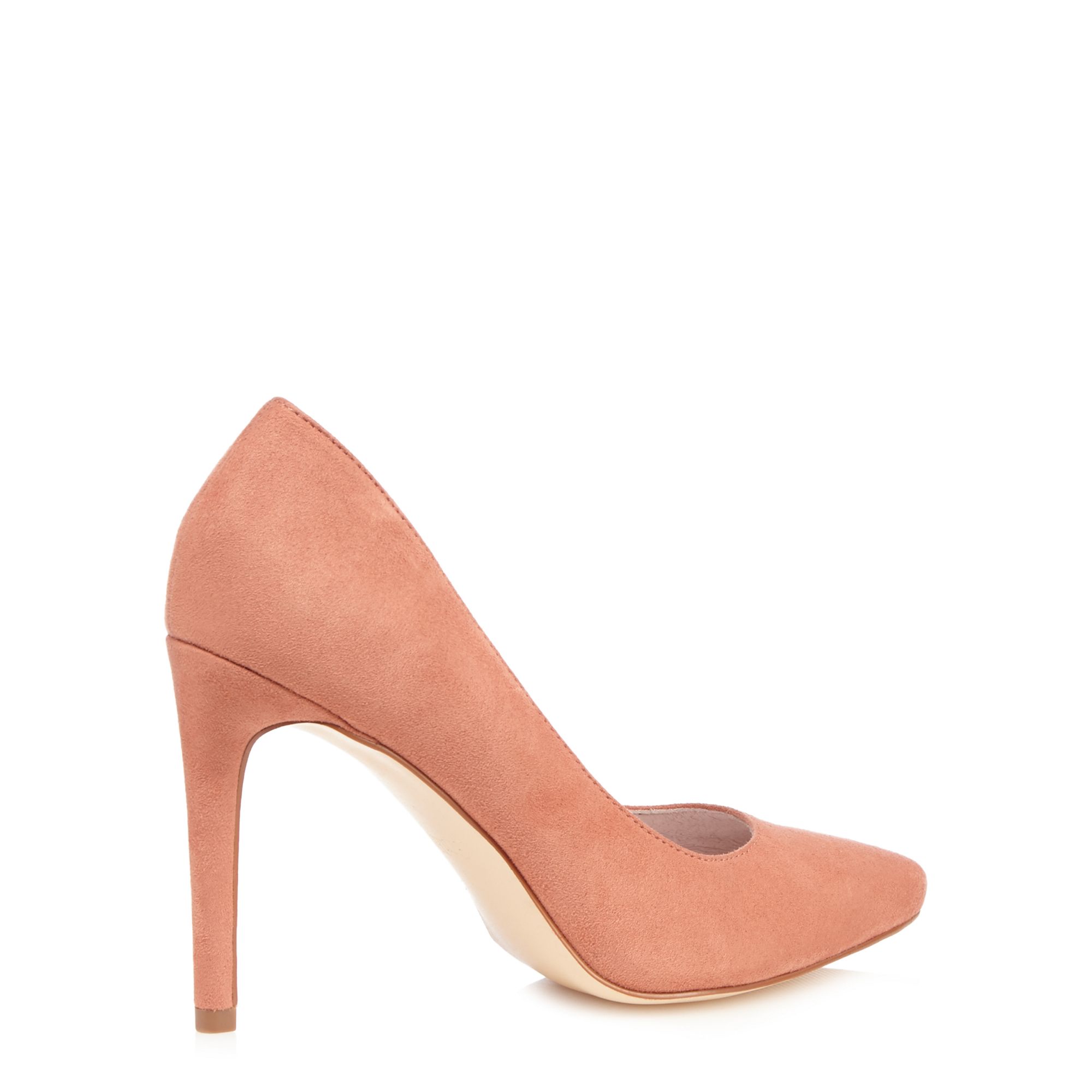 Faith Womens Rose Pink 'Carey' Heeled Court Shoes From Debenhams eBay