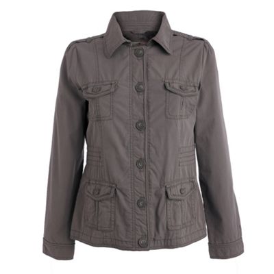 Mantaray Grey multi pocket jacket