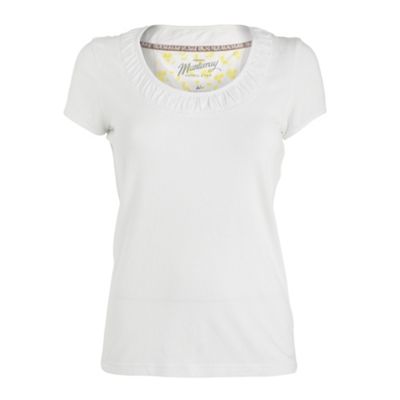 Mantaray White scoop neck t-shirt