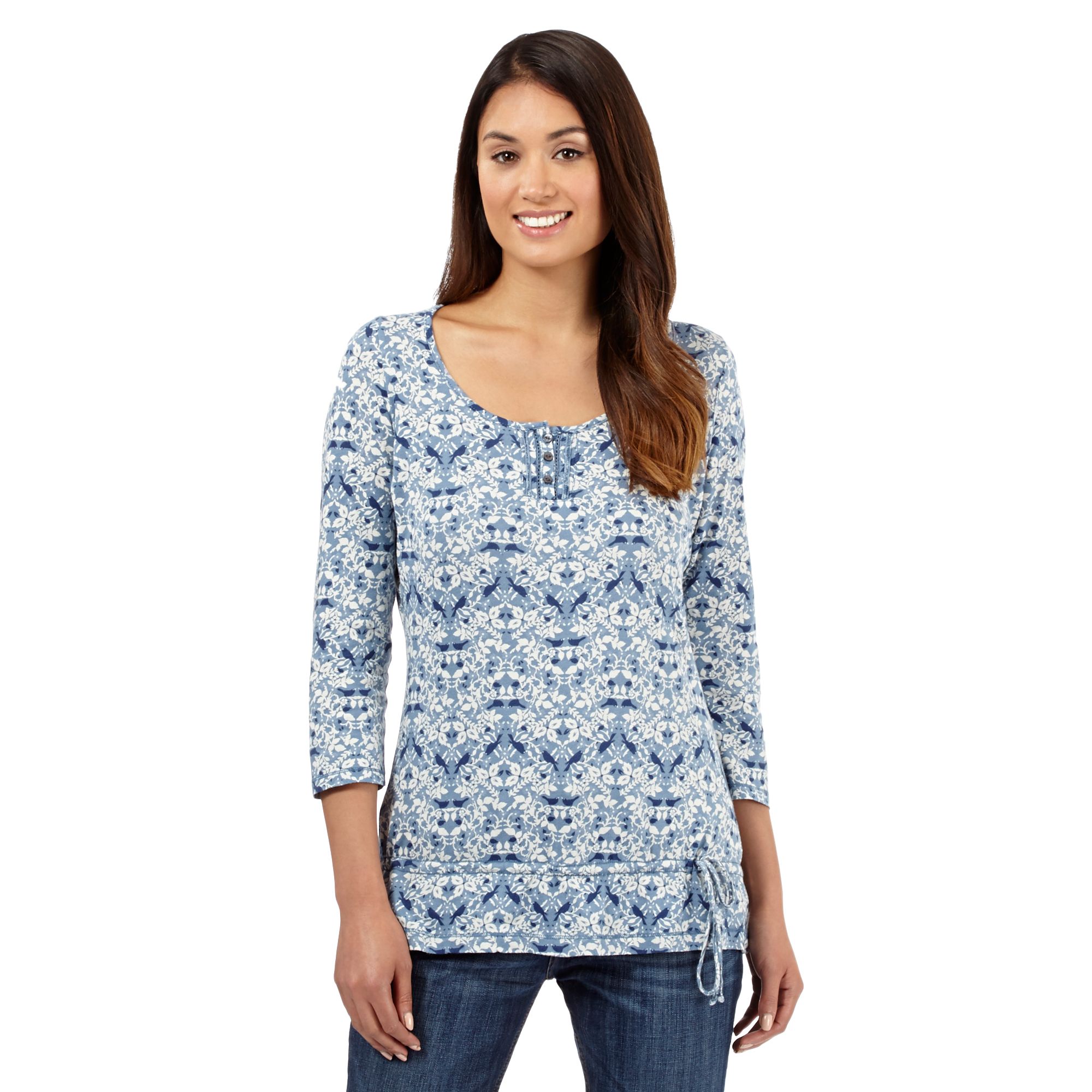 Mantaray Mty 3Q Slv Bird Top From Debenhams eBay