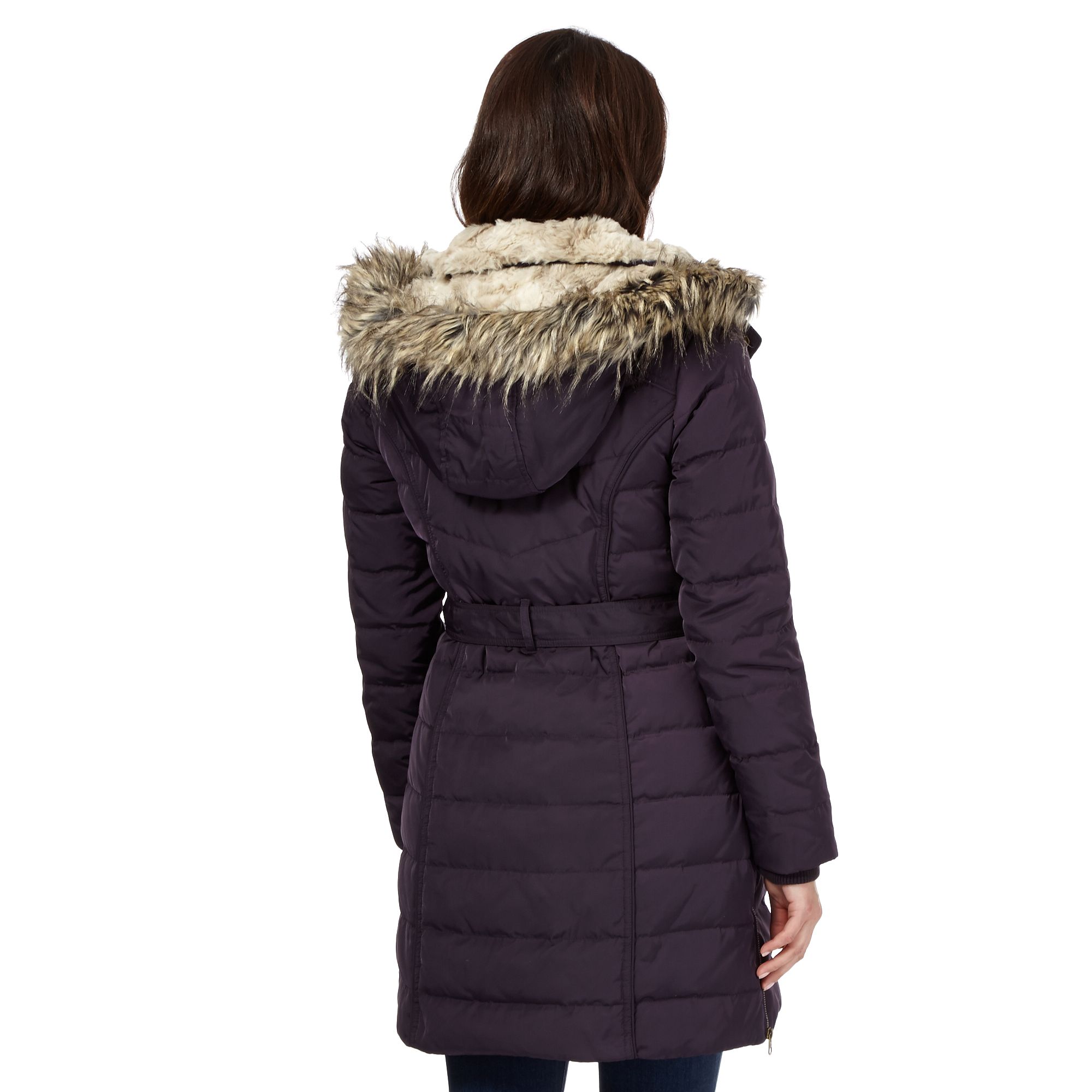 Mantaray Womens Luxury Feather Down Filled Padded Coat From Debenhams