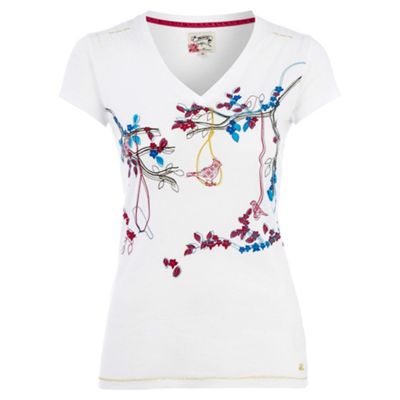 White Bird House graphic t-shirt