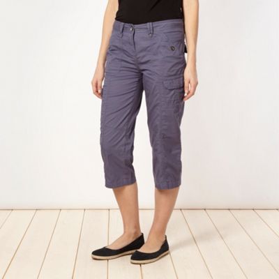 Blue multi stitched cargo shorts                                                                                                