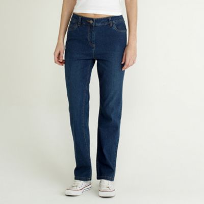 Blue slim leg jeans