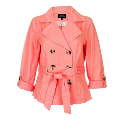 Collection Coral short twill trench