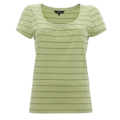 Lime stripe t-shirt