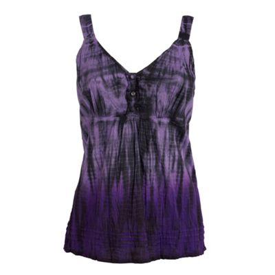Collection Purple tie dye camisole