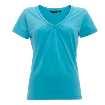 Aqua slub t-shirt