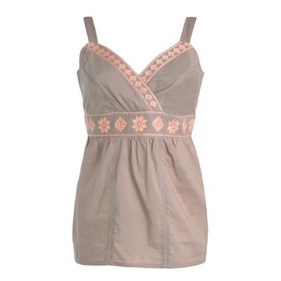 Collection Mink Aztec design camisole