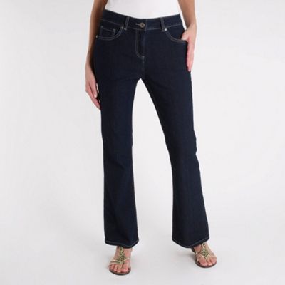 Indigo boot cut jeans