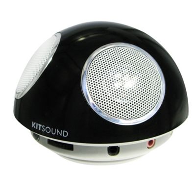 Black USB port speaker