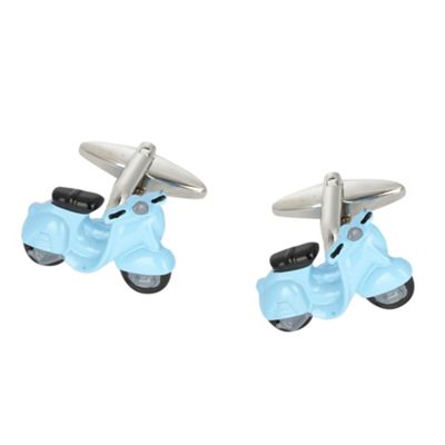 Red Herring Blue Moped cufflinks