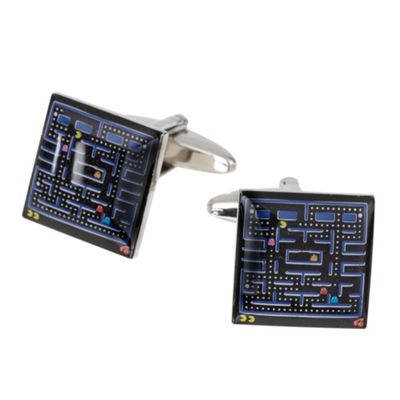 Red Herring Grey pac man cufflinks