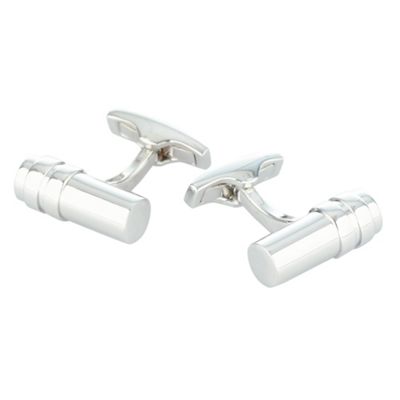 Osborne Silver barrel cufflinks