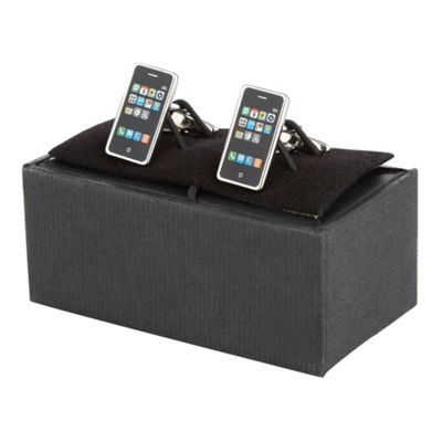 Black ipod cufflinks