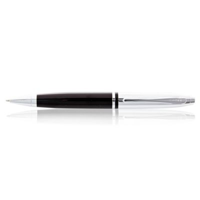 Silver 'Calais' black ballpoint pen                                                                                             