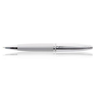 Grey 'Calais' chrome ballpoint pen                                                                                              