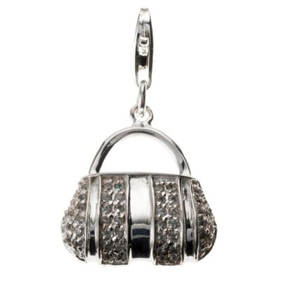 Sterling Silver Luxe Handbag Charm