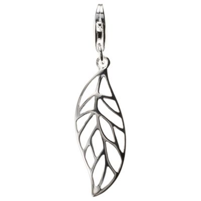 Van Peterson 925 Sterling Silver Forest Leaf Charm