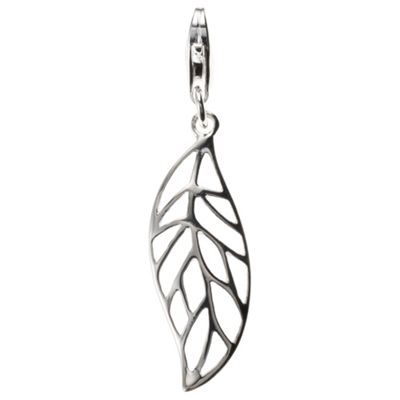 Sterling Silver Forest Leaf Charm