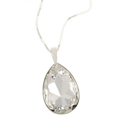 Vicenza Sterling silver tear drop pendant