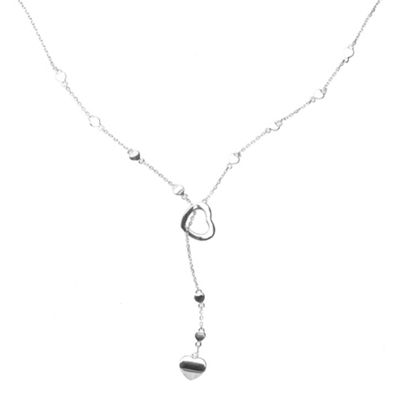 Vicenza Sterling silver heart necklace