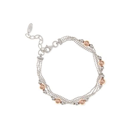 by Jasper Conran - Designer sterling silver four chain ball bracelet