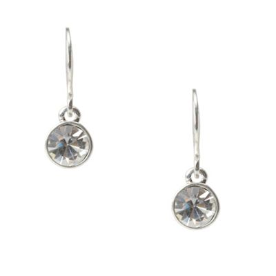 Tonal Grey Heart Drop Earrings                                                                                                  