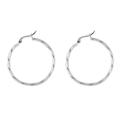 Vicenza Sterling Silver Hoop Earrings