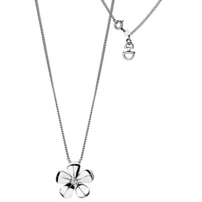 Silver Coloured 'Paradise' Pendant Necklace                                                                                     