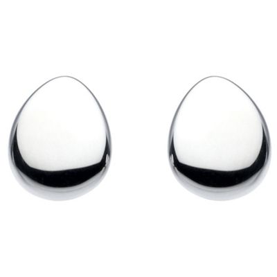 Sterling silver, stud earrings, Form Stud Earring