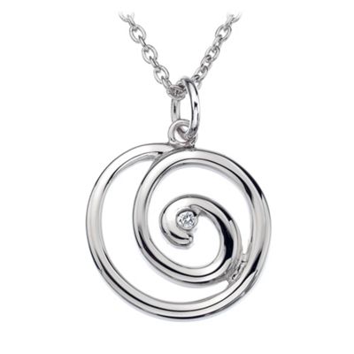 Silver Spiral Pendant                                                                                                           