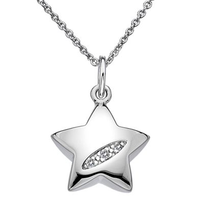 Hot Diamonds Sterling silver diamond star pendant
