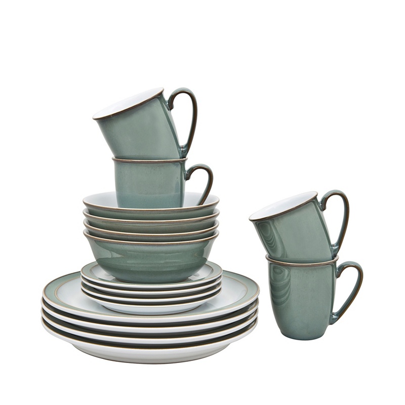 Denby - Regency Green Sixteen Piece Dinner Set Review