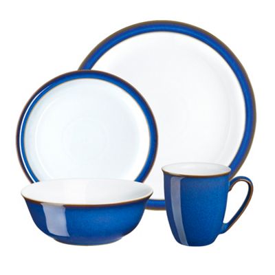 Imperial Blue sixteen piece dinner set