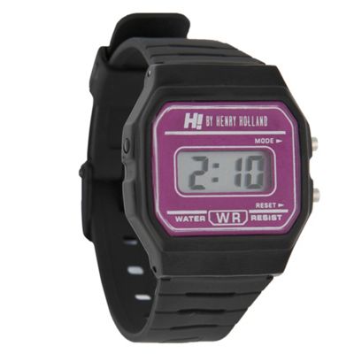 digital watch women. Womens black digital watch