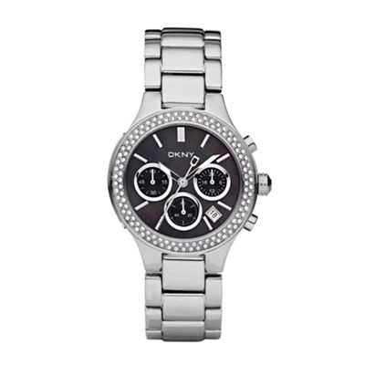 Womens silver bracelet watch