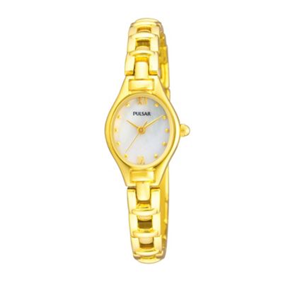 Womens gold bracelet watch