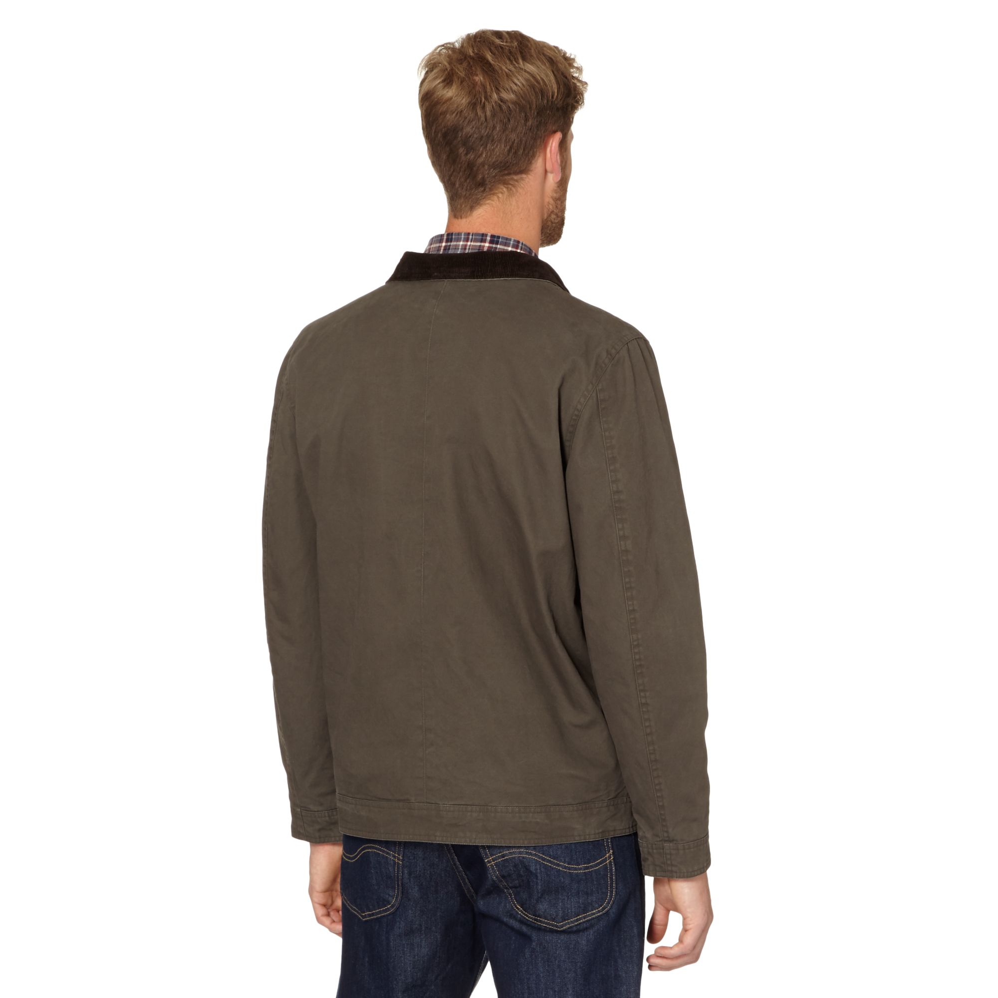 Rjr.John Rocha Mens Designer Brown Harrington Jacket From Debenhams eBay