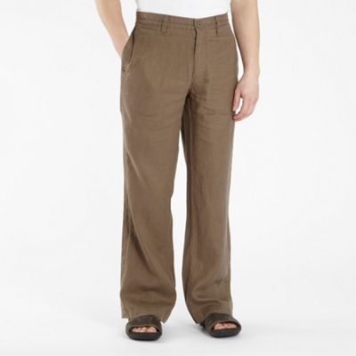 Light brown drawstring trousers