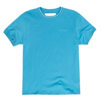 Turquoise basic t-shirt