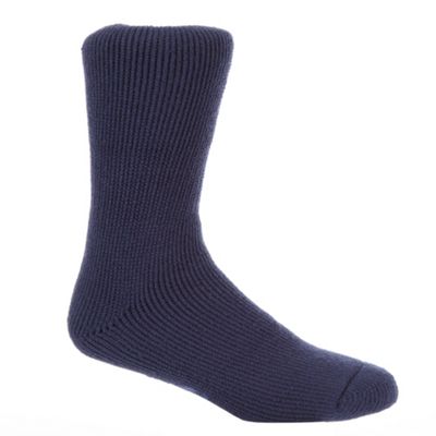 Blue slipper socks