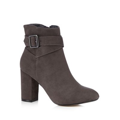 debenhams grey ankle boots